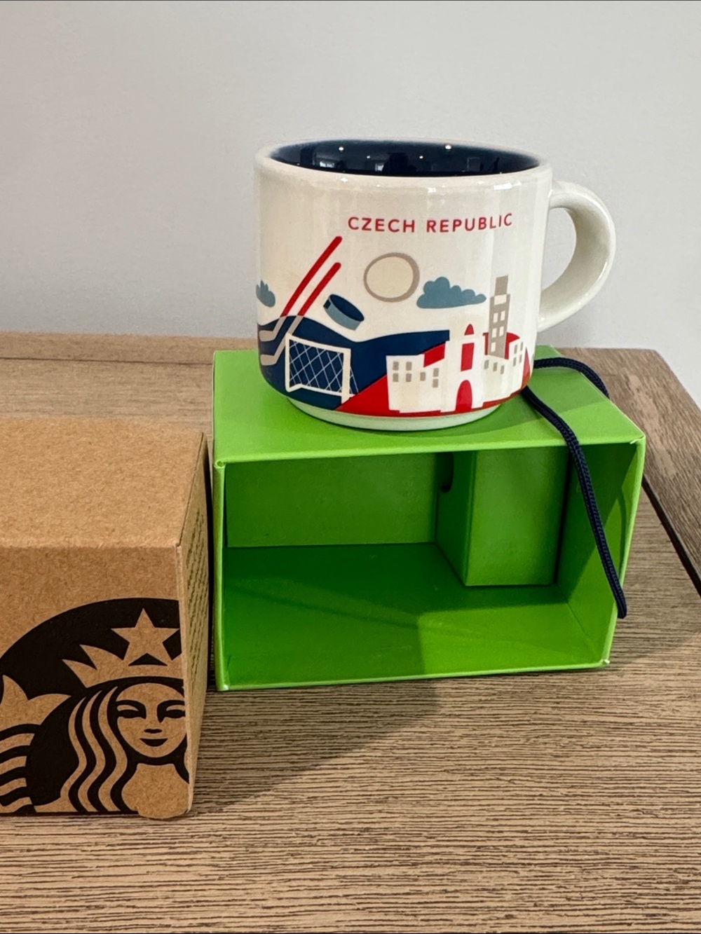 Starbucks You Are Here Collection Ornament Box Czech Republic